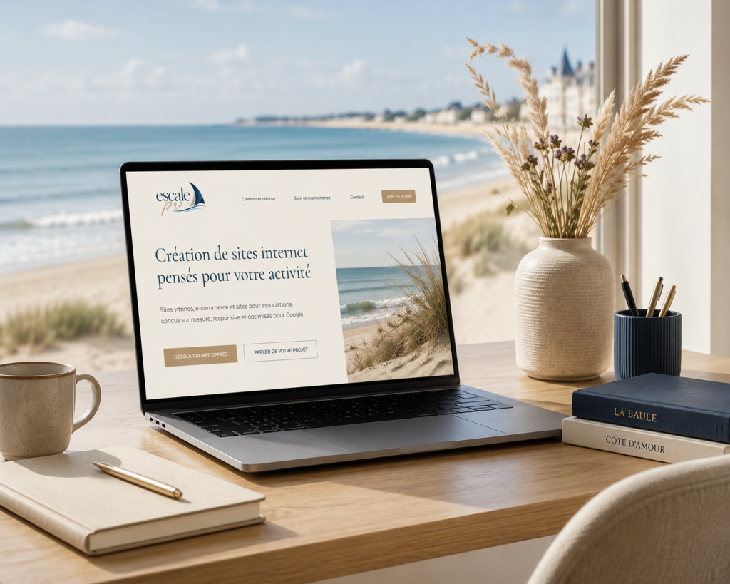 Création de site internet à La Baule - Escale Pro
